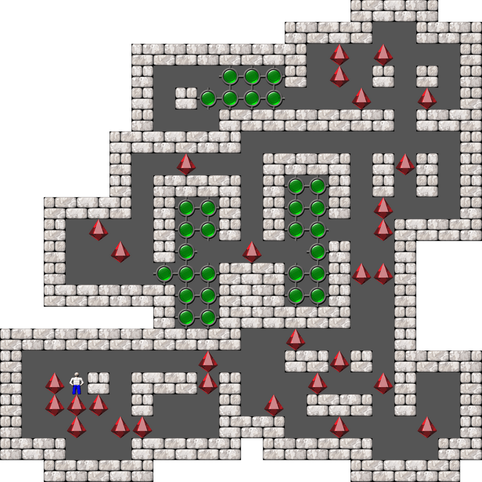 Sokoban Sonic 3 level 62